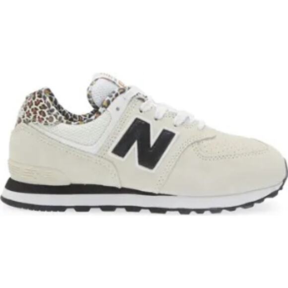 New Balance Shoes Shoes - New Balance 574 WL574AY2 Leopard Print Suede Mesh Sneakers - Size 6